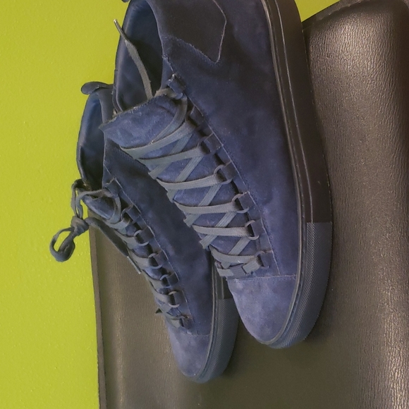 BALENCIAGA SUEDE HIGH TOP - Picture 13 of 13